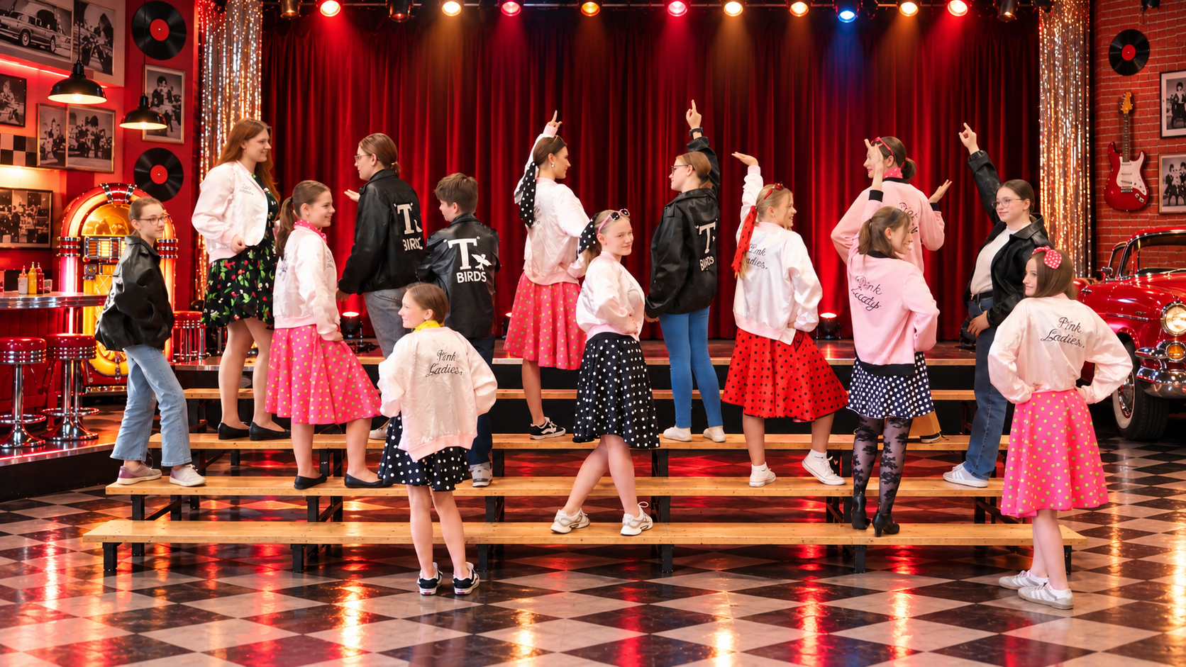 Grease im Flick Flack Theater