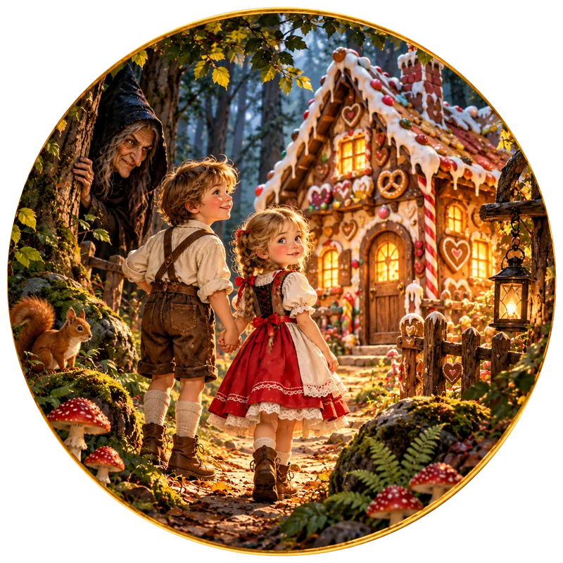 Hänsel und Gretel – Illustration Flick Flack Märchentheater