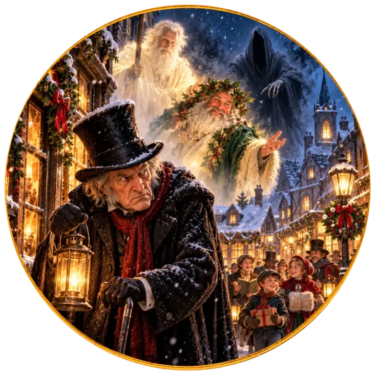 Eine Weihnachtsgeschichte – Illustration Flick Flack Märchentheater