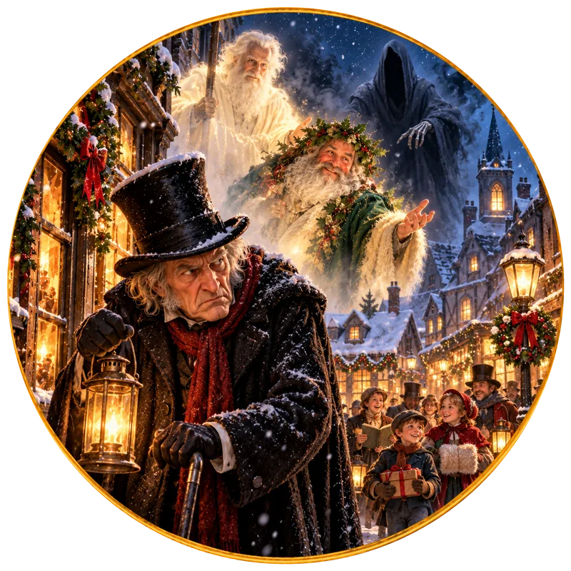 Eine Weihnachtsgeschichte – Illustration Flick Flack Märchentheater